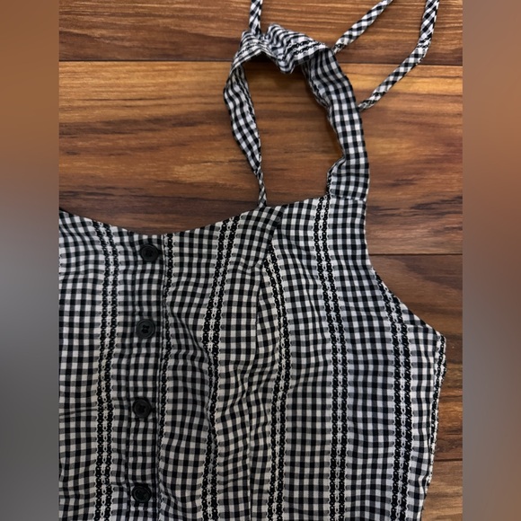 Gingham Romper size XS - Picture 3 of 6